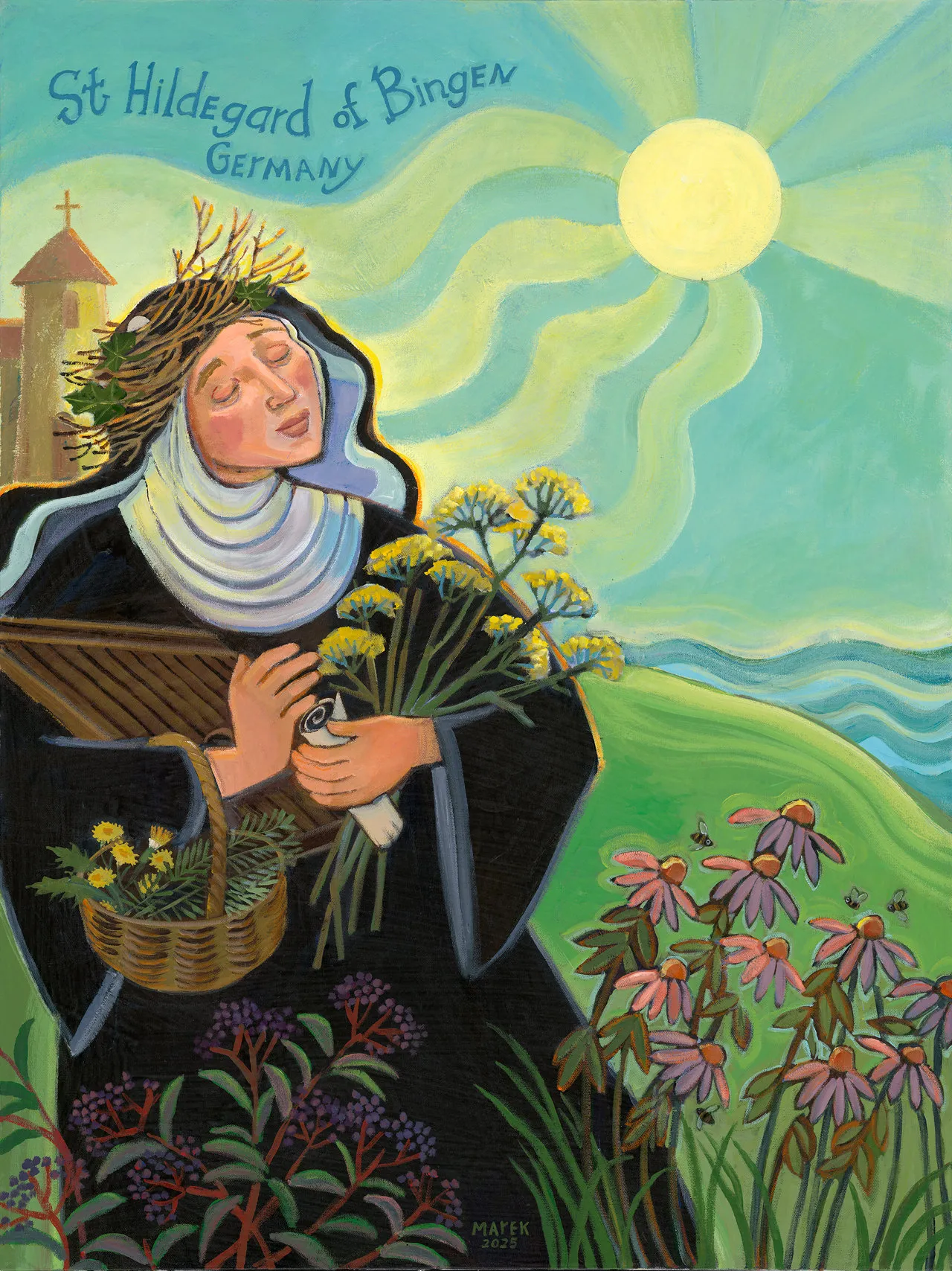 St. Hildegard of Bingen, Germany (1098 - 1179)