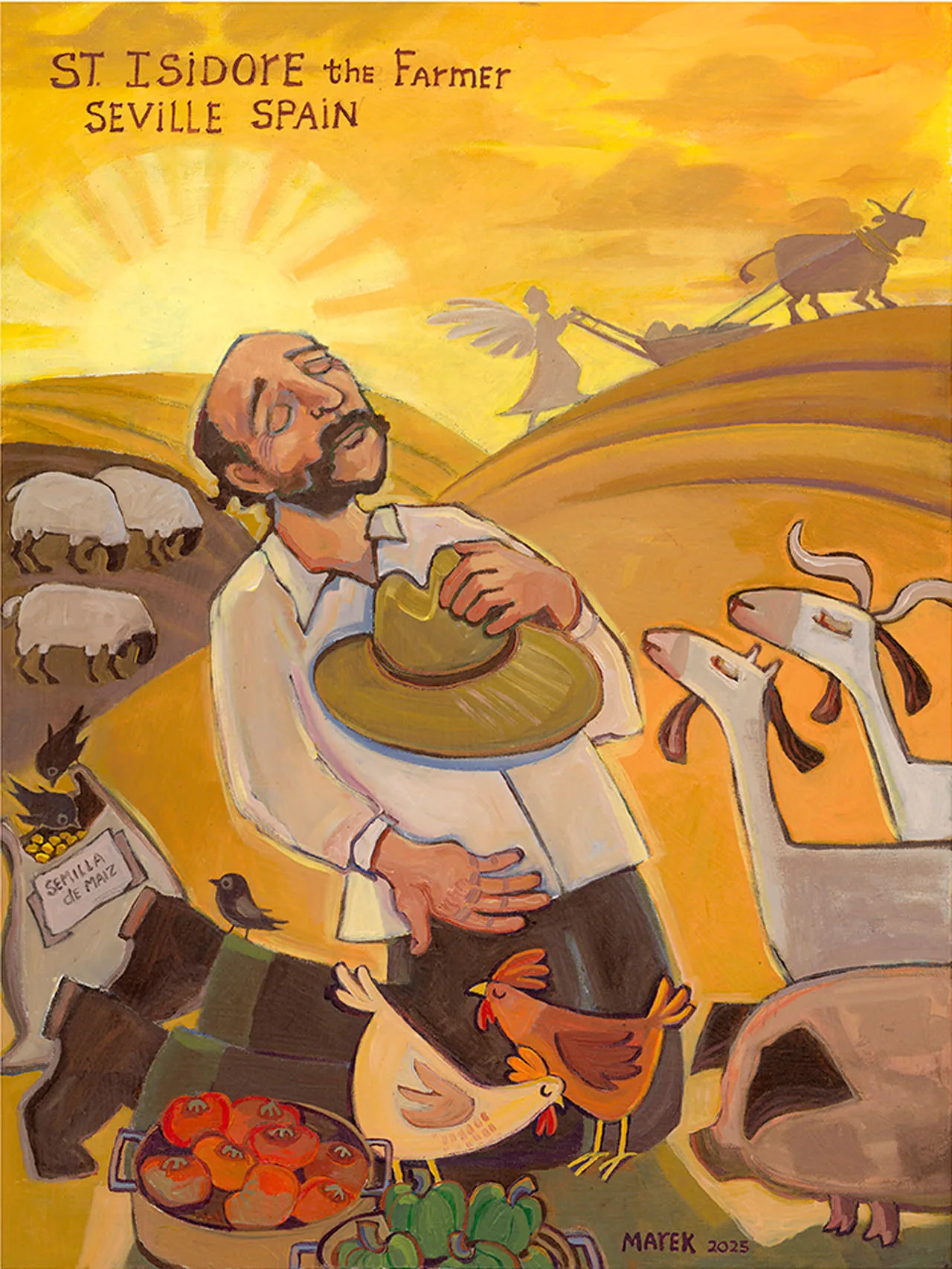 St. Isidore the Farmer II, Madrid, Spain (1080 -1130)